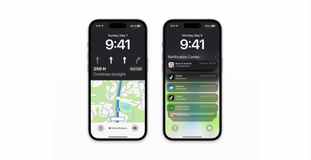 Cải tiến đột phá về giao diện màn hình khoá của iOS 17 - ThinkView